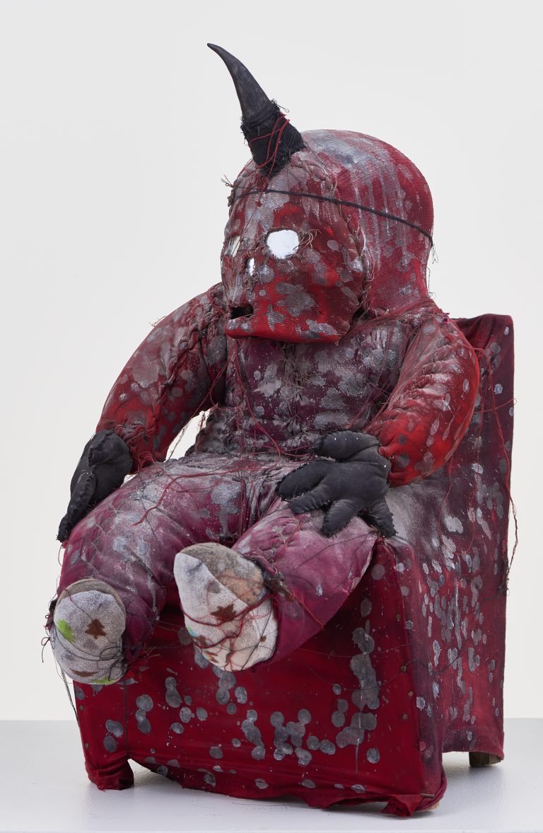 Edmond Roland, Bizango Figure, c. 2014, mixed media, WCA Collection WCA_20140031_01